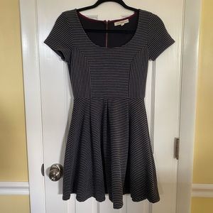 Rewind short sleeve skater dress